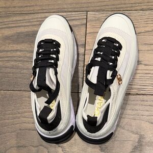 CHA White and Black Sneakers